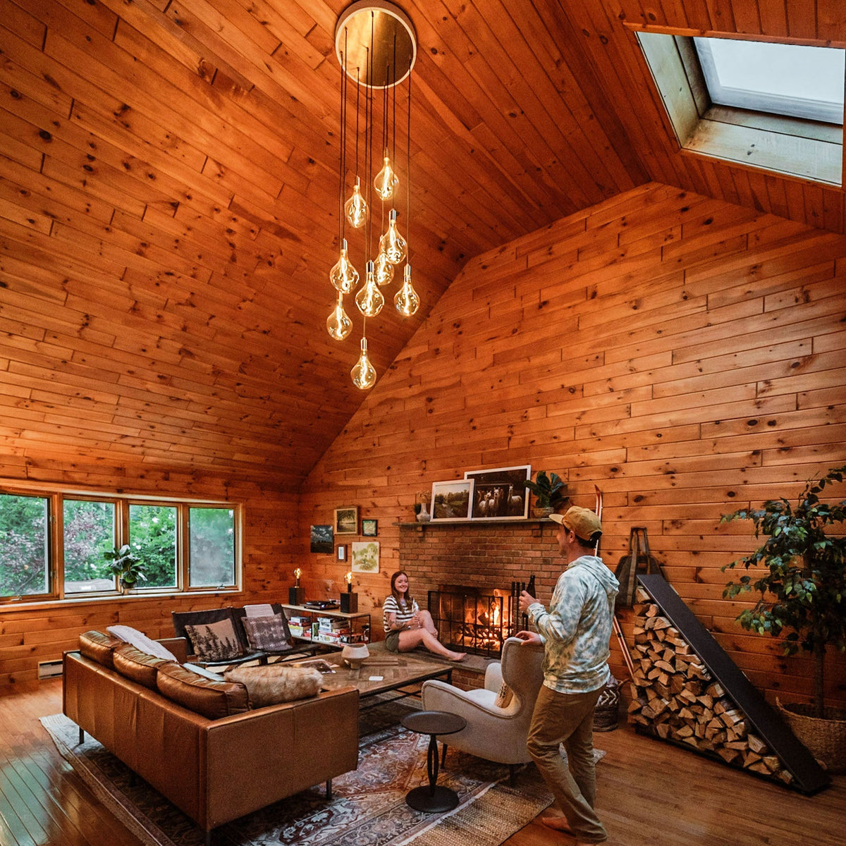 Voronoi ii pendant light top